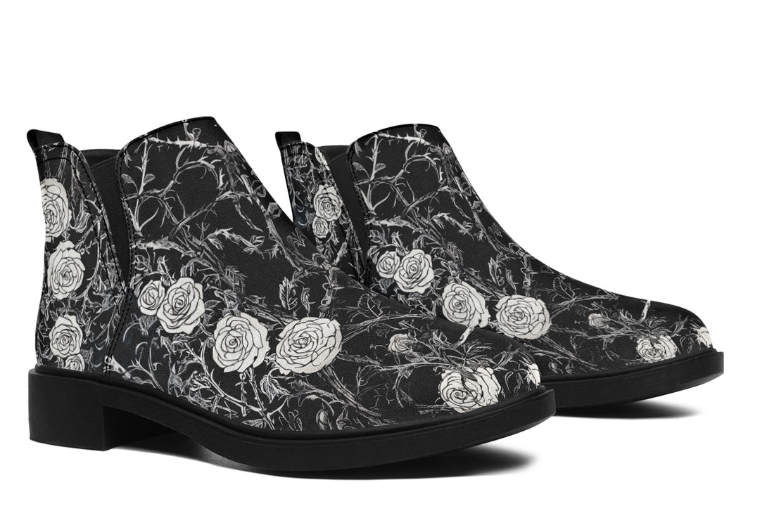 Fragile Rose Chelsea Boots