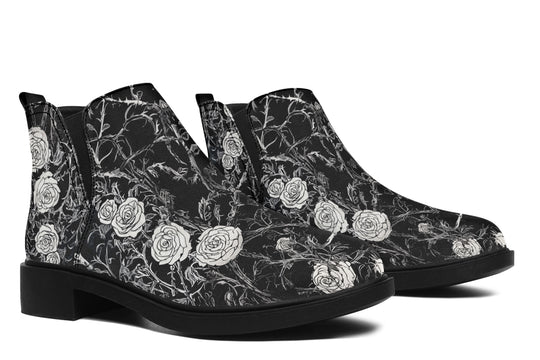 Fragile Rose Chelsea Boots