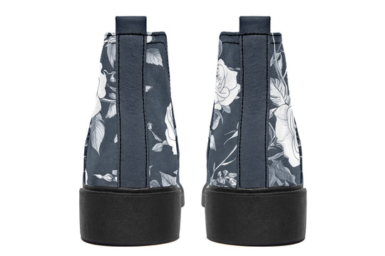 Steel Rose Romance Chelsea Boots