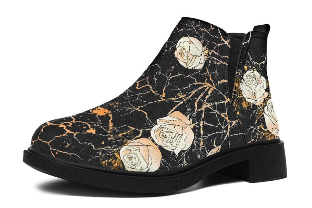 Kintsugi Rose Chelsea Boots