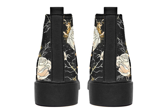 Kintsugi Rose Chelsea Boots