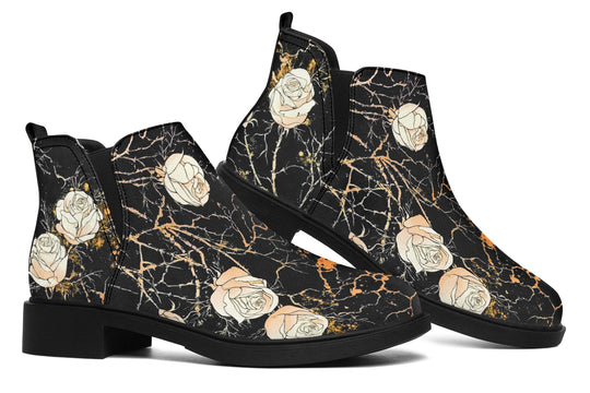 Kintsugi Rose Chelsea Boots