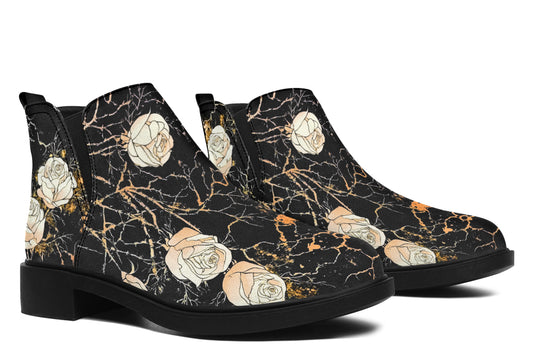 Kintsugi Rose Chelsea Boots