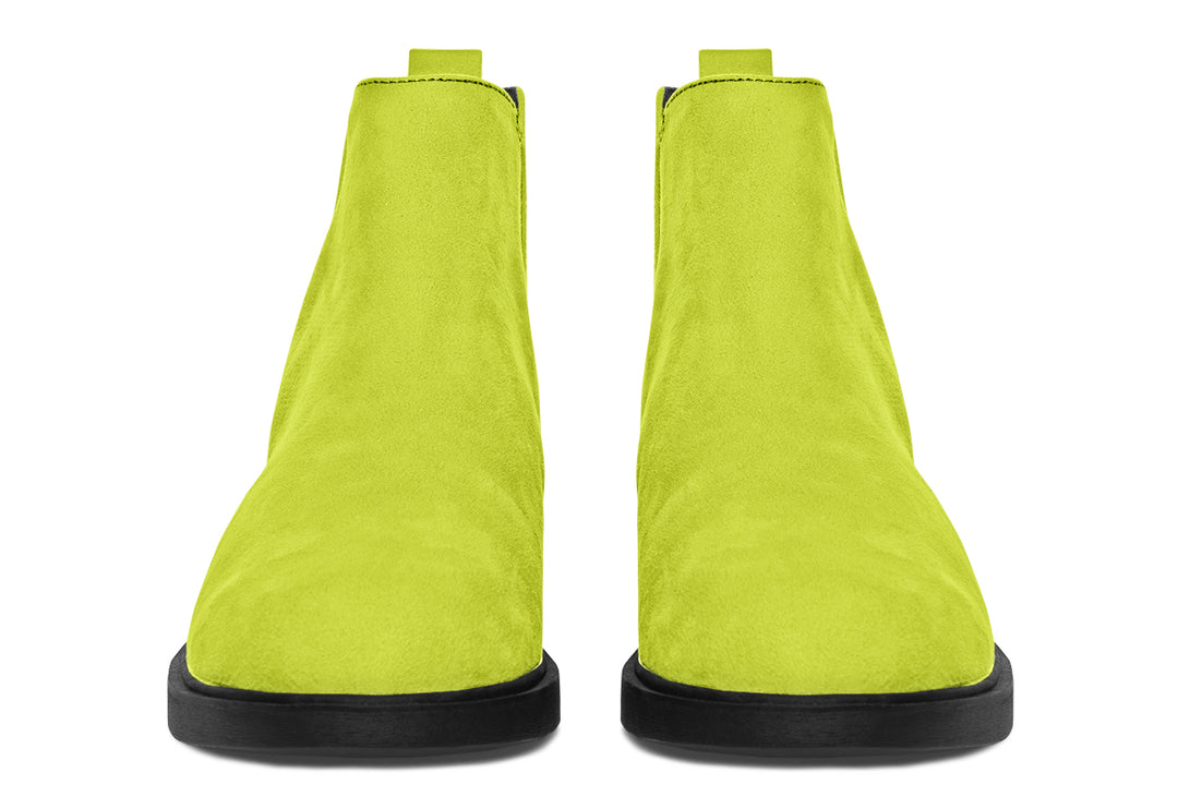 Lime Punch Chelsea Boots