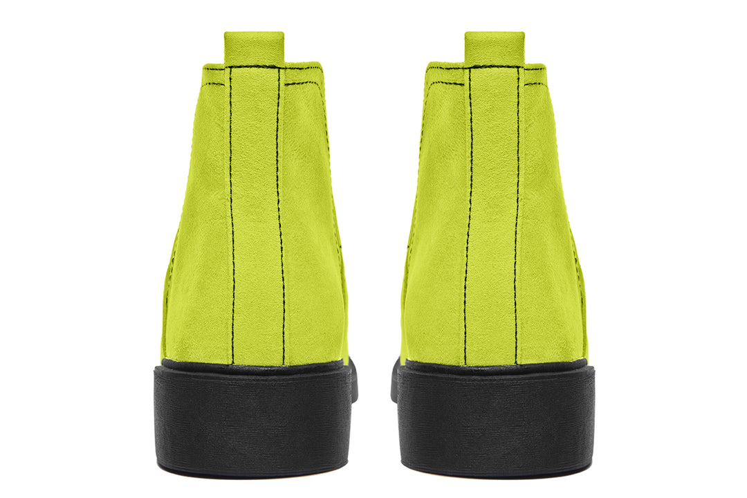 Lime Punch Chelsea Boots