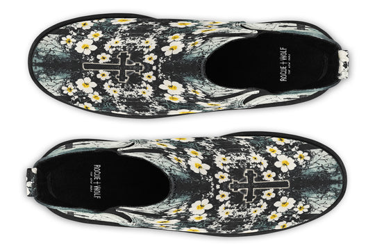 Mourning Petals Chelsea Boots