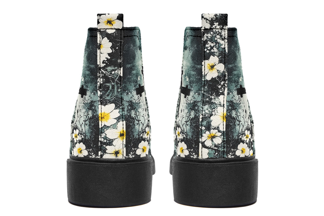 Mourning Petals Chelsea Boots