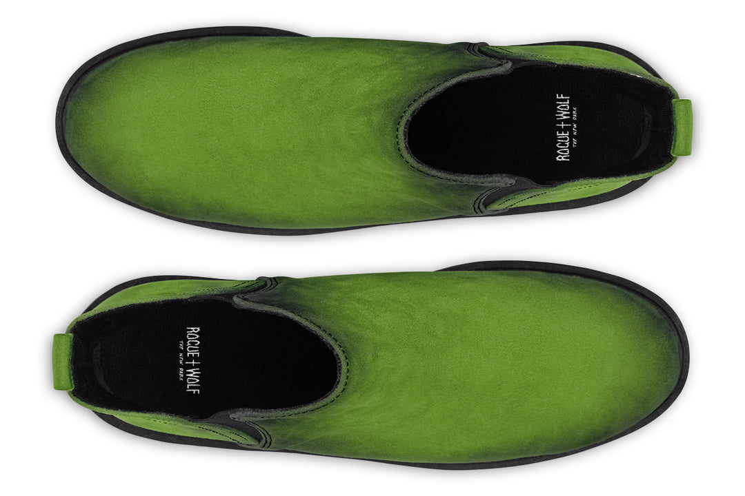 Mystic Moss Chelsea Boots