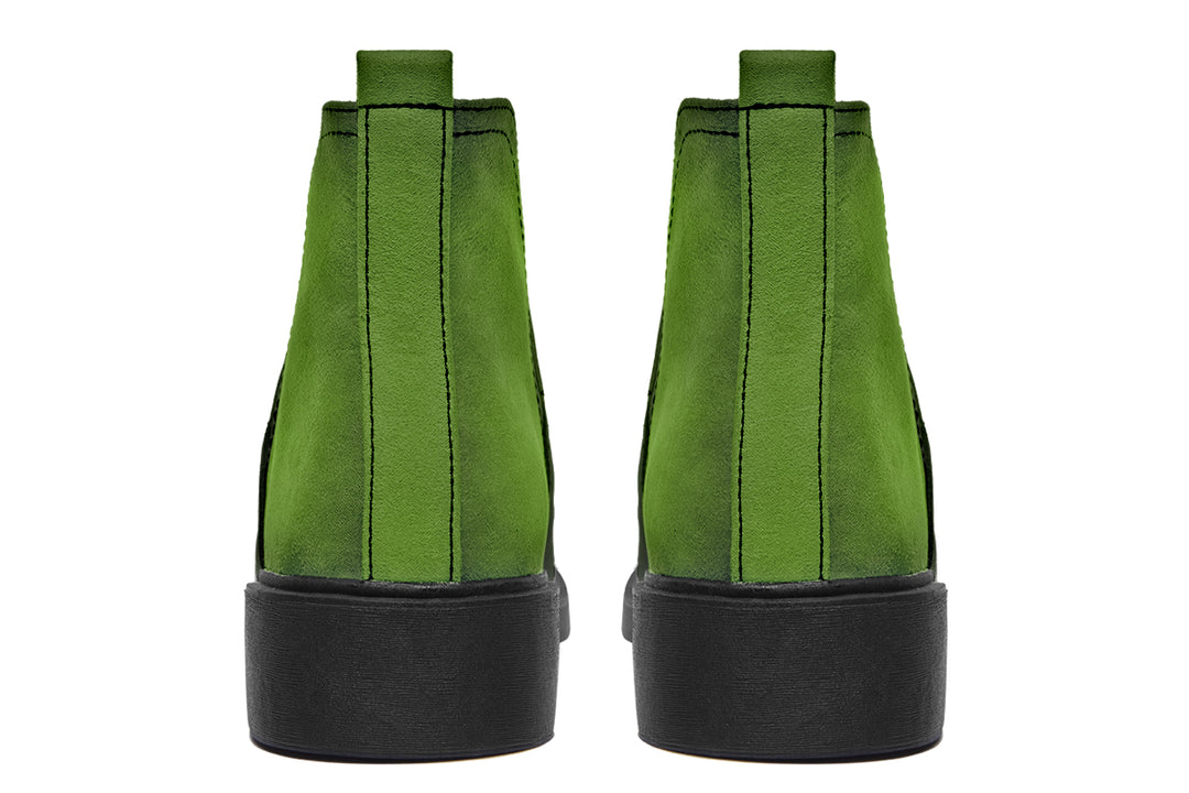 Mystic Moss Chelsea Boots