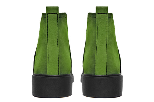 Mystic Moss Chelsea Boots