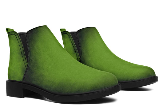 Mystic Moss Chelsea Boots