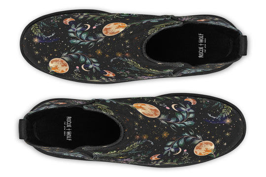 Night Blossom Chelsea Boots