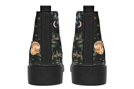 Night Blossom Chelsea Boots