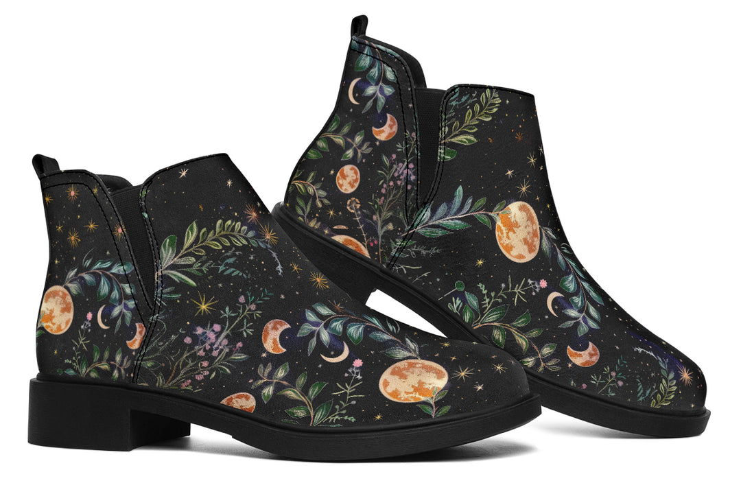 Night Blossom Chelsea Boots