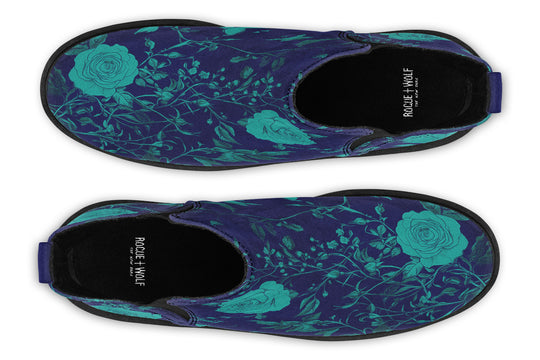 Ocean Rose Romance Chelsea Boots