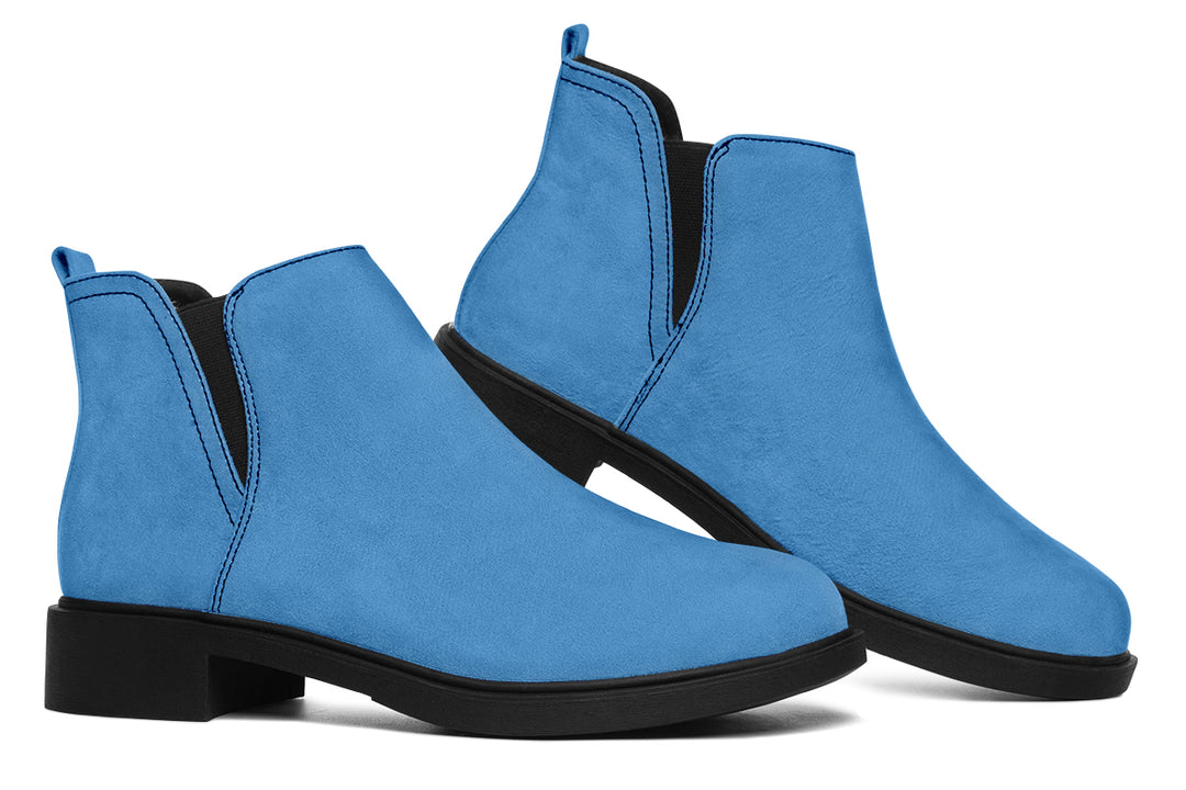 Ocean Wave Chelsea Boots