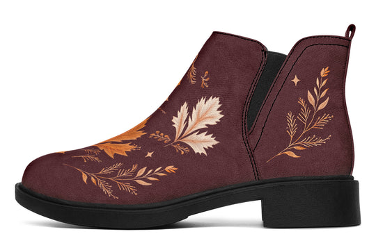 Oxblood Autumnalis Chelsea Boots