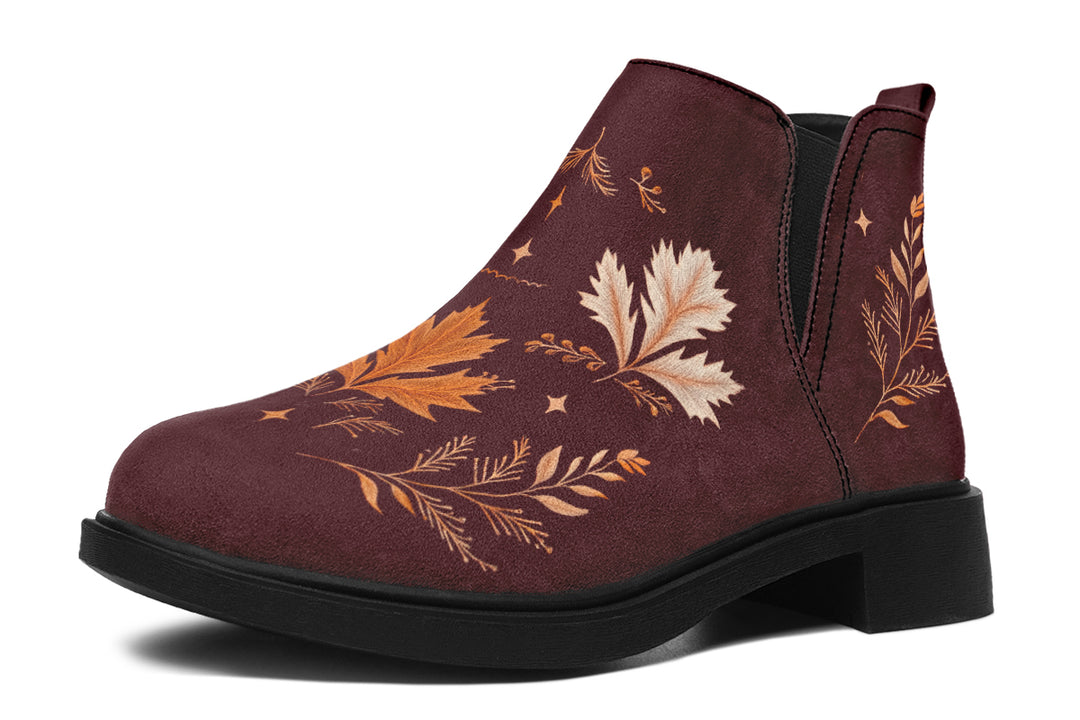 Oxblood Autumnalis Chelsea Boots
