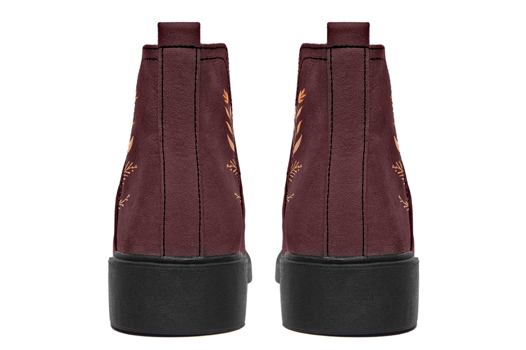 Oxblood Autumnalis Chelsea Boots