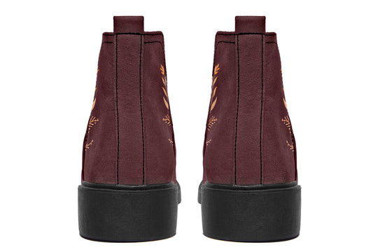 Oxblood Autumnalis Chelsea Boots