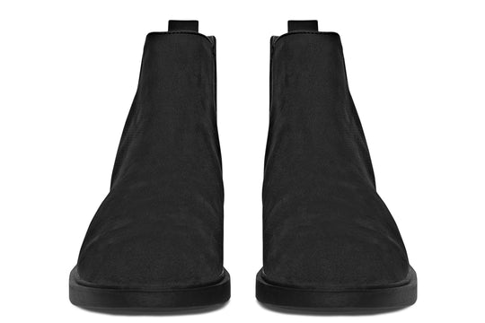 Pitch Black Chelsea Boots