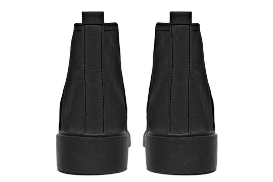 Pitch Black Chelsea Boots