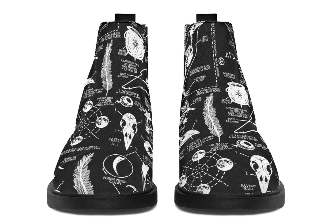Raven Study Chelsea Boots