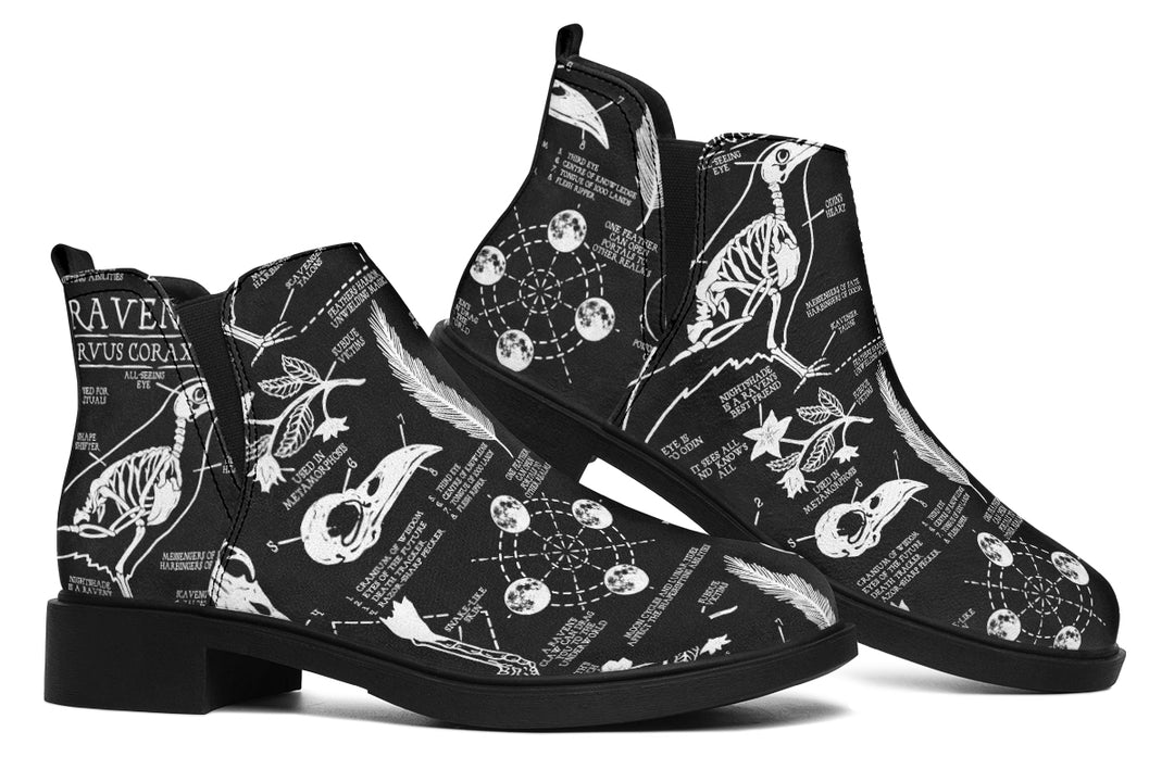 Raven Study Chelsea Boots