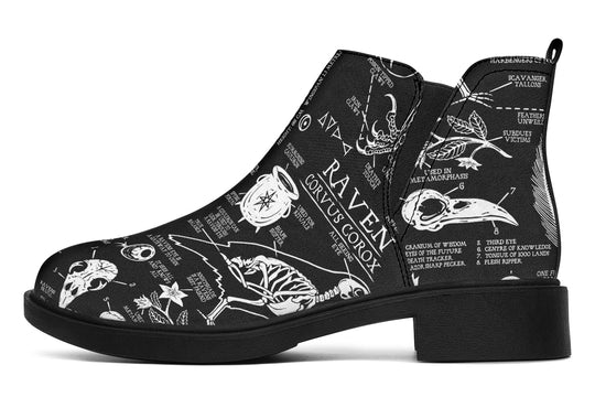 Raven Study Chelsea Boots
