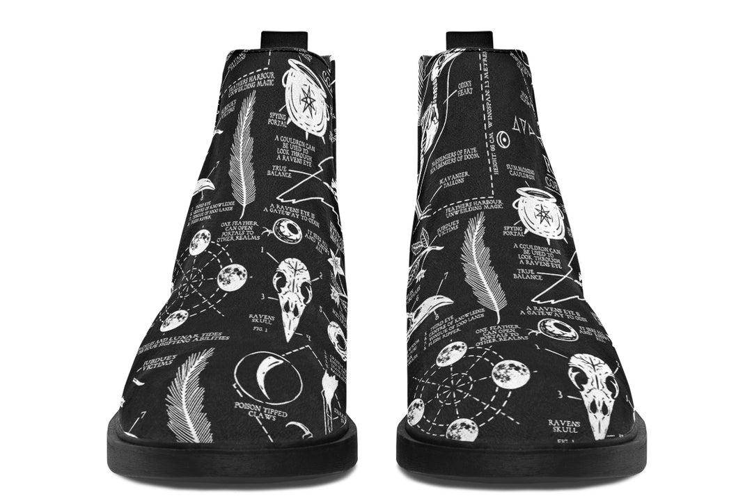 Raven Study Chelsea Boots