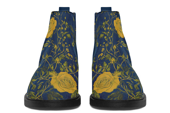 Royal Rose Romance Chelsea Boots