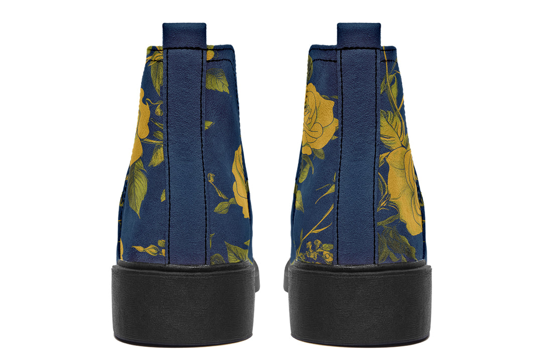 Royal Rose Romance Chelsea Boots