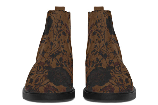 Sepia Rose Romance Chelsea Boots