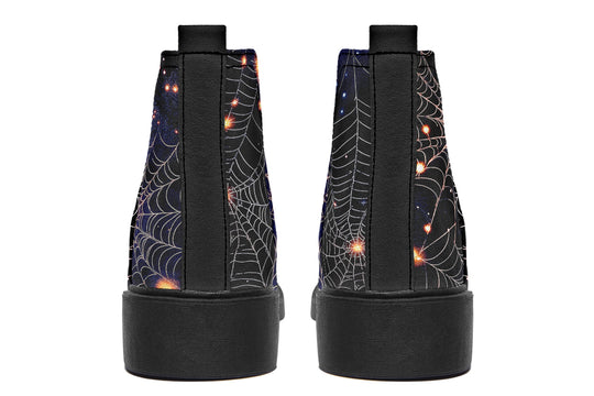Spiderweb Chelsea Boots