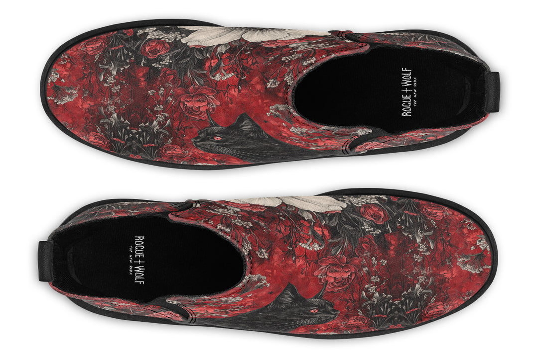 Twilight Cat Chelsea Boots