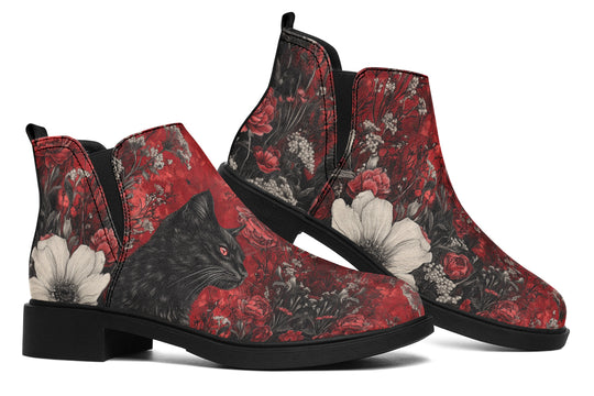 Twilight Cat Chelsea Boots