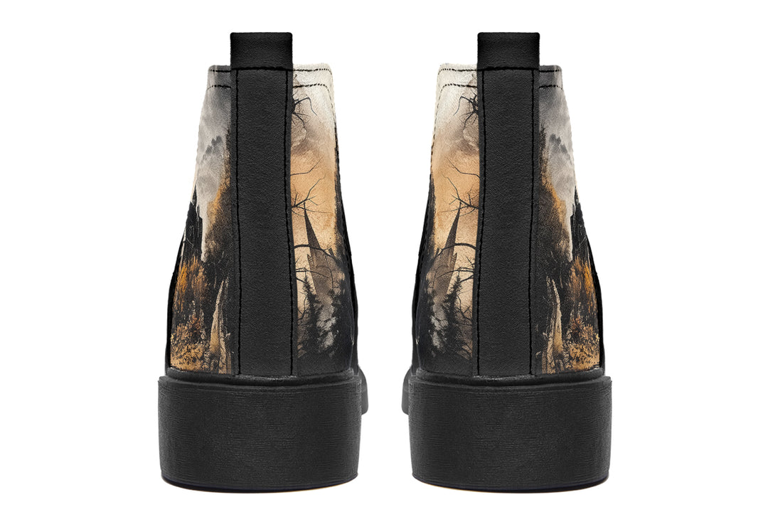 Vampire Mansion Chelsea Boots