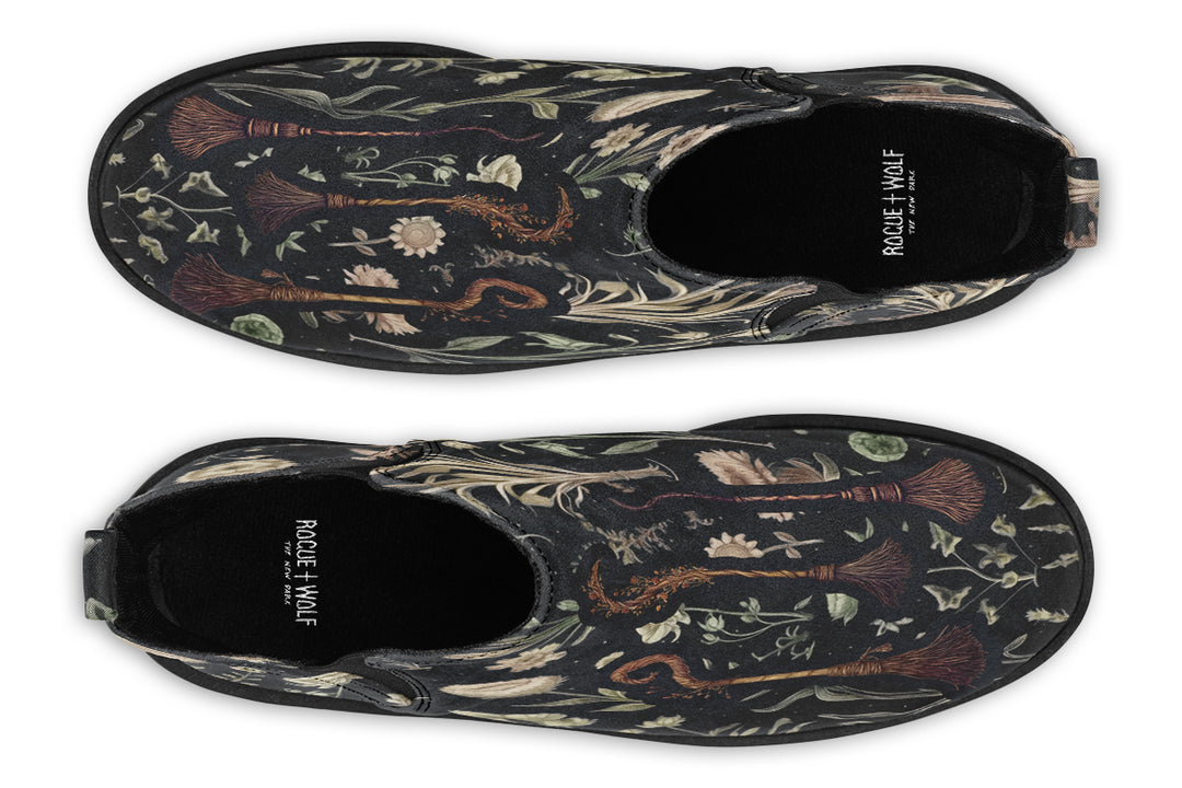 Witches' Broomsticks Chelsea Boots