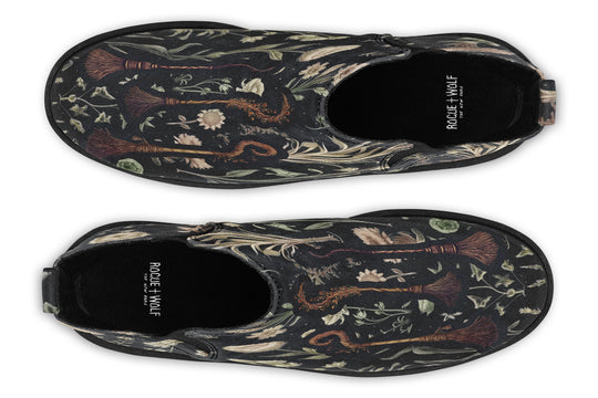 Witches' Broomsticks Chelsea Boots