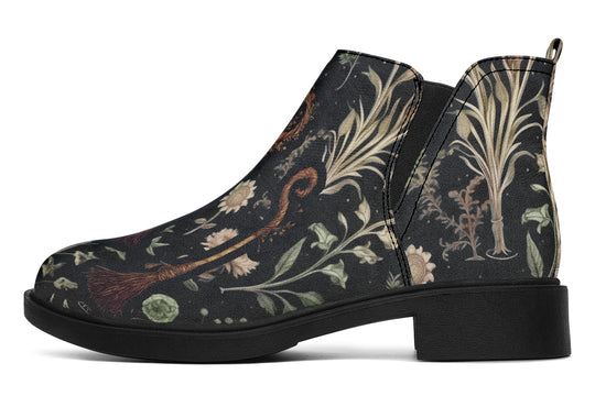 Witches' Broomsticks Chelsea Boots