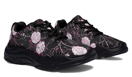 Amethyst Kintsugi Rose Chunky Sneakers