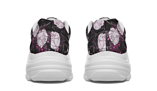 Amethyst Kintsugi Rose Chunky Sneakers