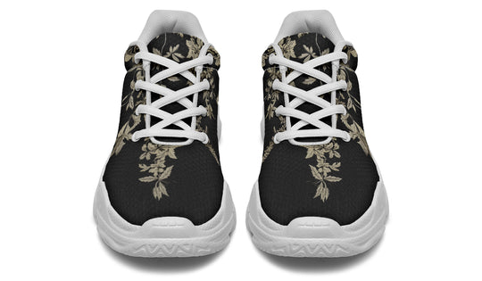 Black Night Ivy Chunky Sneakers