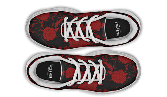 Blood Rose Romance Chunky Sneakers