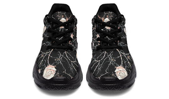 Blush Kintsugi Rose Chunky Sneakers