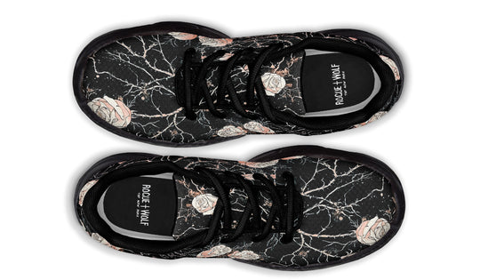 Blush Kintsugi Rose Chunky Sneakers
