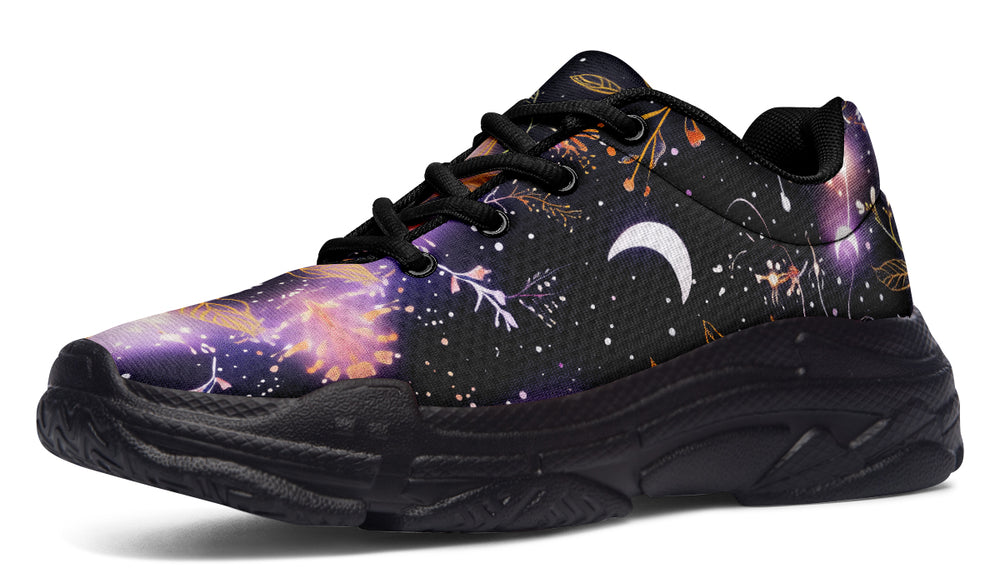 Cosmic Petals Chunky Sneakers