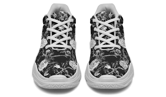 Fragile Rose Chunky Sneakers