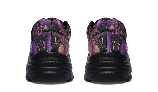 Galactic Bloom Chunky Sneakers