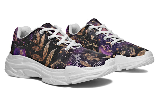 Galactic Bloom Chunky Sneakers